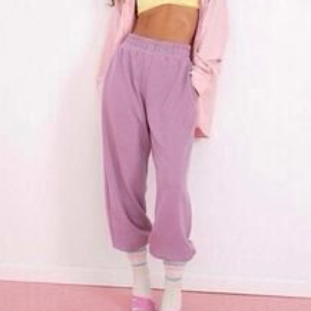 For Love And Lemons Lilac Joggers